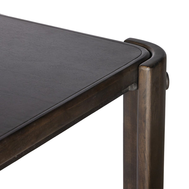 Sono Dining Table - Espresso Mango Veneer