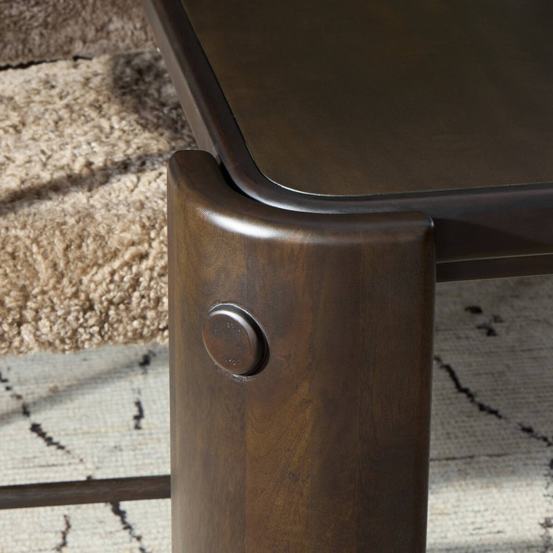 Sono Dining Table - Espresso Mango Veneer