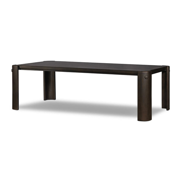 Sono Dining Table - Espresso Mango Veneer
