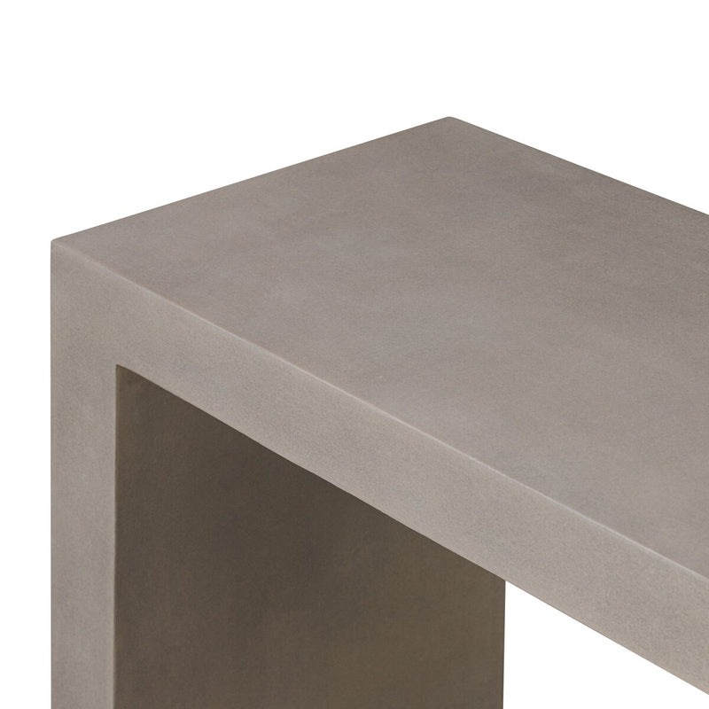 Parish Outdoor Console Table - Grey Concrete