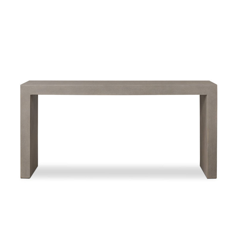 Parish Outdoor Console Table - Grey Concrete