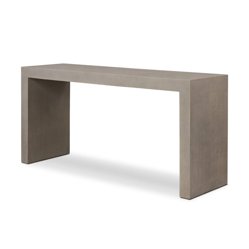Parish Outdoor Console Table - Grey Concrete