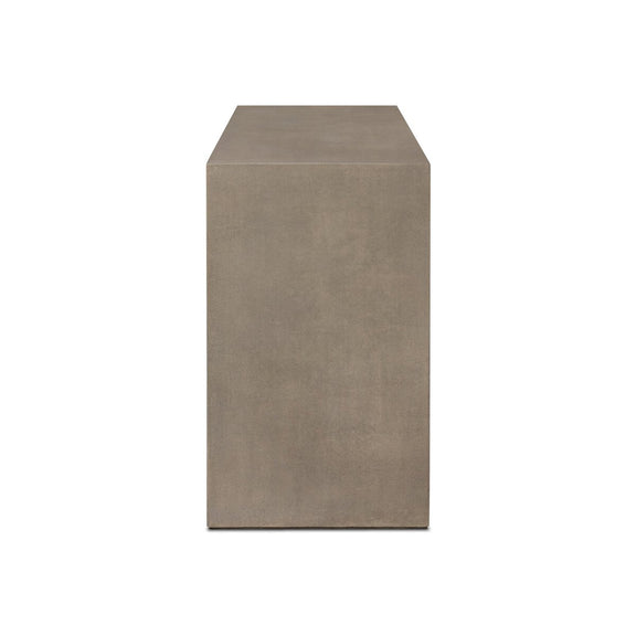 Parish Outdoor Console Table - Grey Concrete