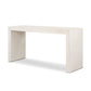 Parish Outdoor Console Table - White Concrete