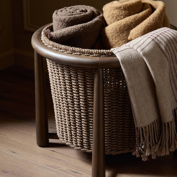 Kernan Basket - Dark Textured Woven