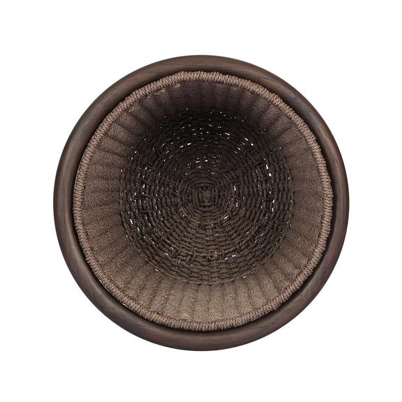 Kernan Basket - Dark Textured Woven
