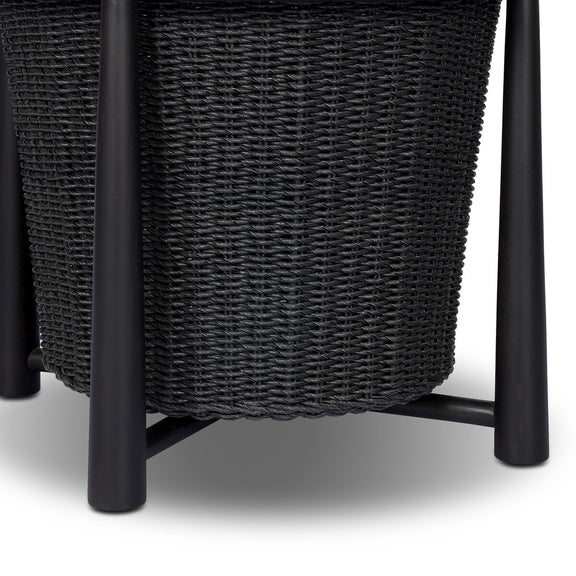 Kernan Basket - Faux Black Hyacinth