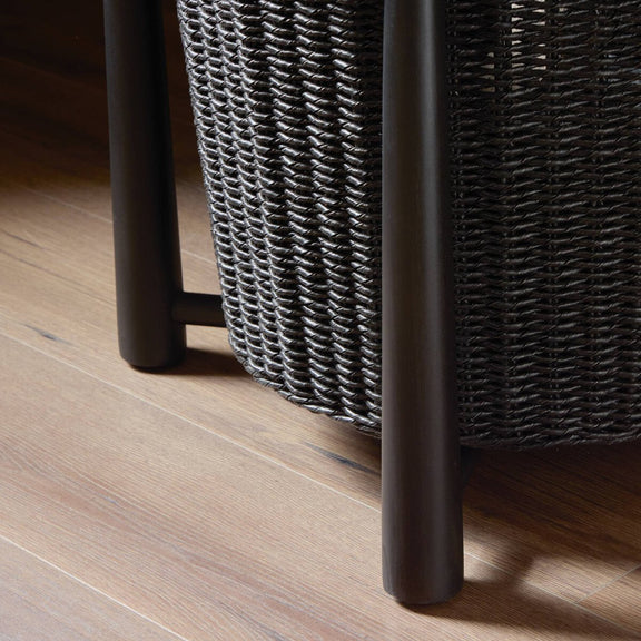 Kernan Basket - Faux Black Hyacinth