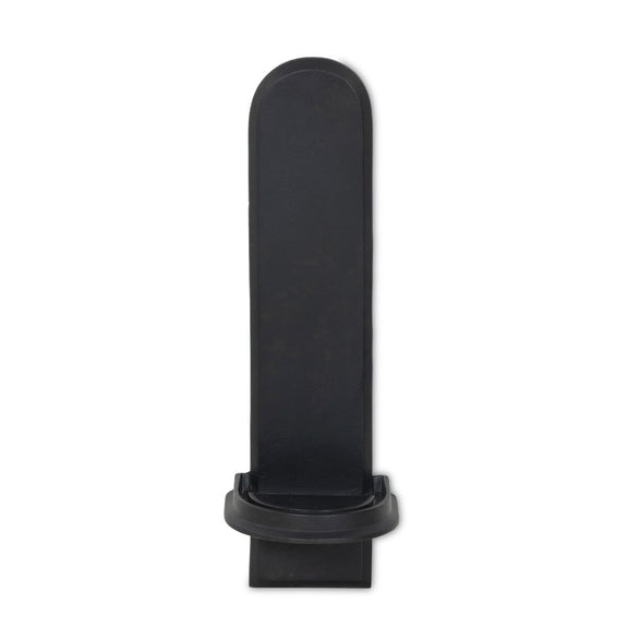 Elorie Wall Mounted Candle Holder Set - Black Antique