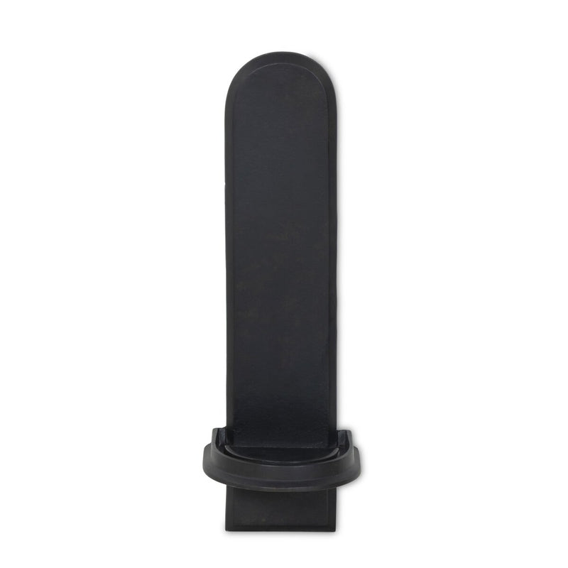 Elorie Wall Mounted Candle Holder Set - Black Antique