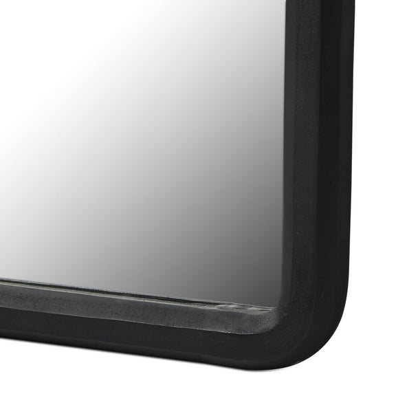 Prynne Mirror - Black Aluminum