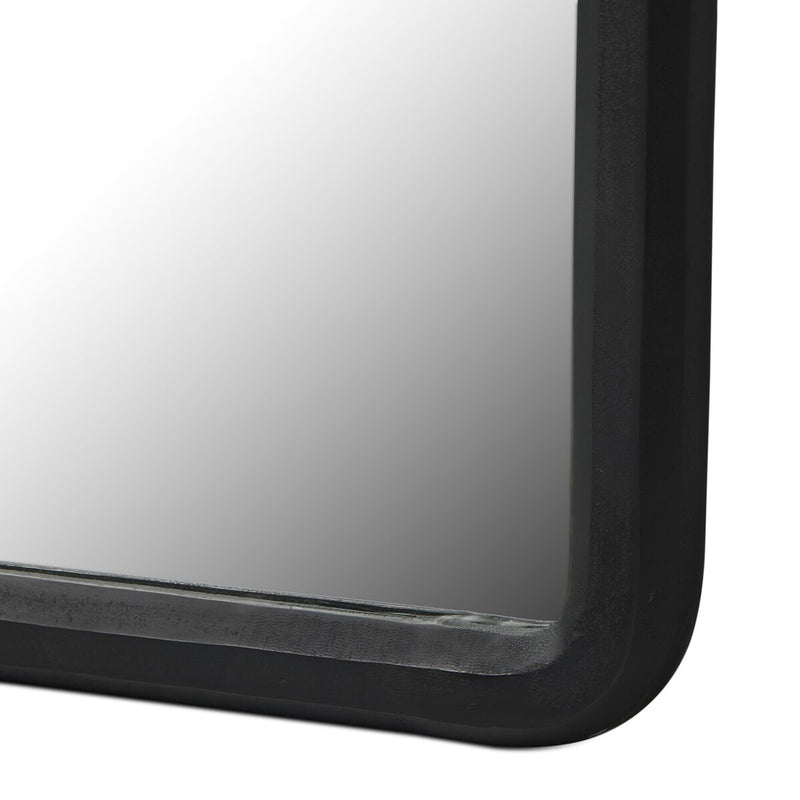 Prynne Mirror - Black Aluminum