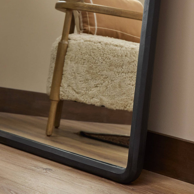 Prynne Mirror - Black Aluminum