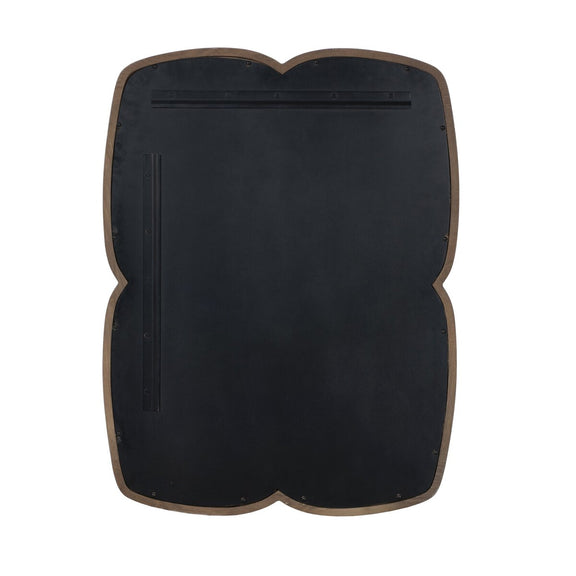 Floret Mirror - Cocoa Oak