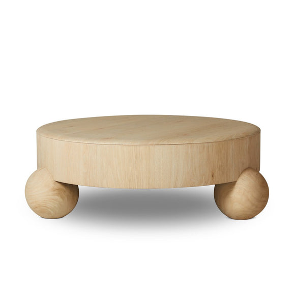 Raul Coffee Table - American White Oak Veneer