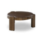 Kamira Oval Coffee Table - Dark Spalted Primavera