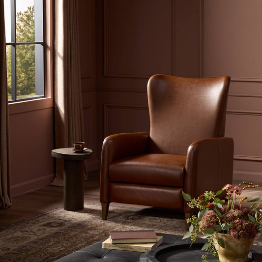 Neera Recliner - Dulane Mahogany