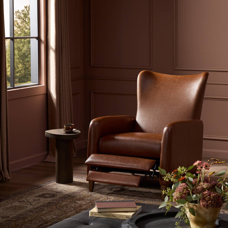 Neera Recliner - Dulane Mahogany