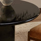Manon Dining Table - Glossy Black Cast Aluminum