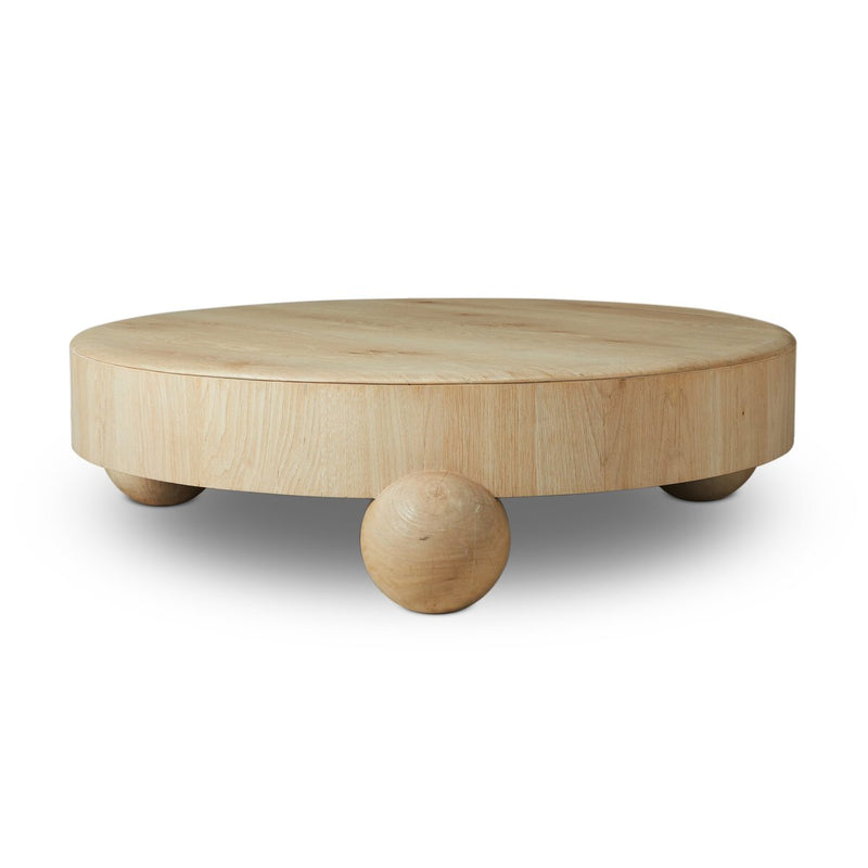 Raul Coffee Table - American White Oak Veneer