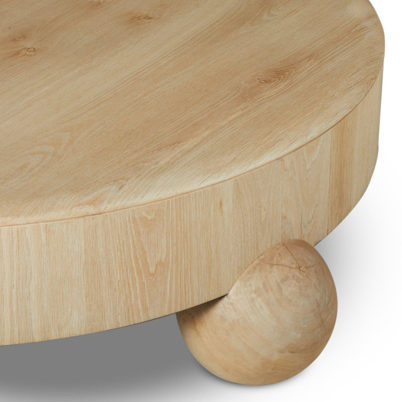 Raul Coffee Table - American White Oak Veneer