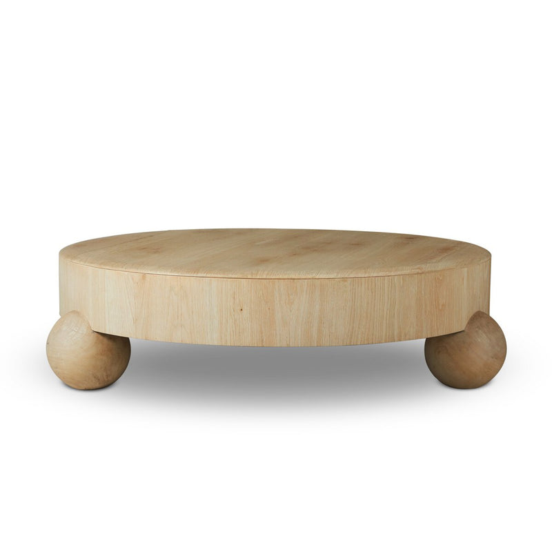 Raul Coffee Table - American White Oak Veneer