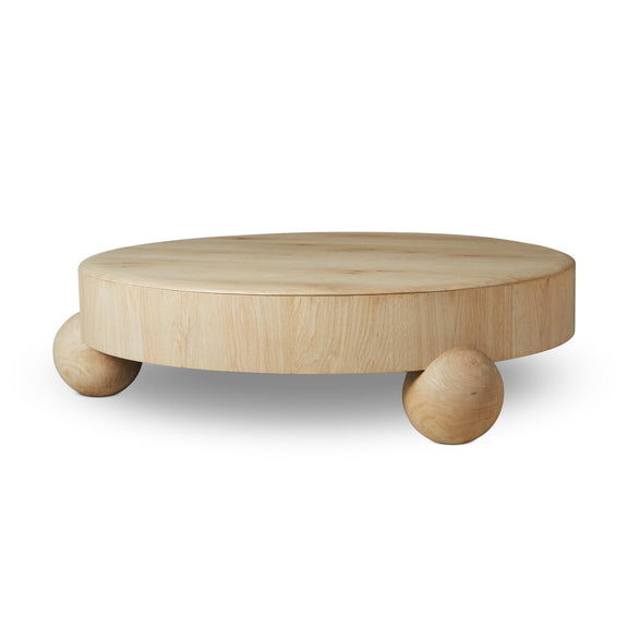 Raul Coffee Table - American White Oak Veneer