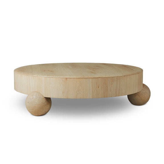 Raul Coffee Table - American White Oak Veneer