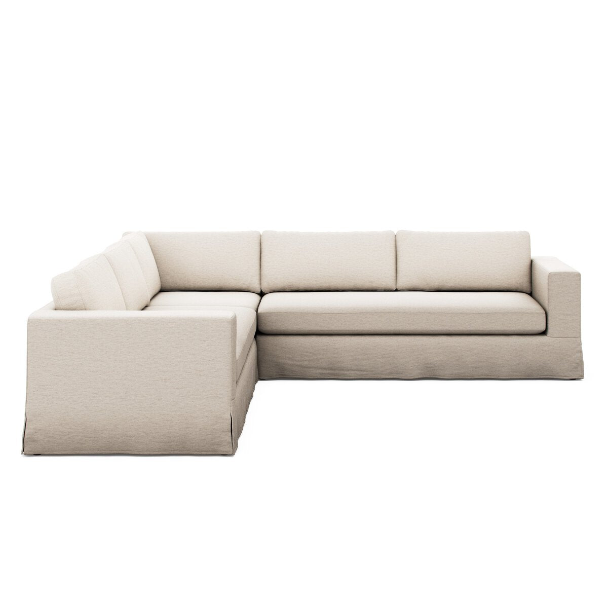 Tovana 3 Piece Sectional - Crypton Nomad Snow