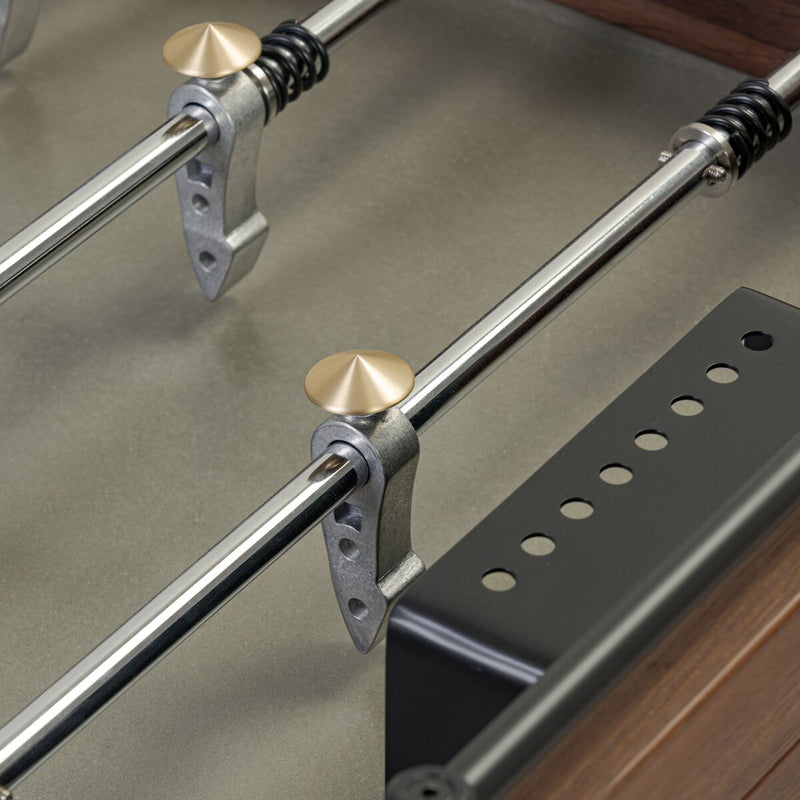 District Eight Foosball Table - Smoked Oak