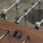 District Eight Foosball Table - Smoked Oak