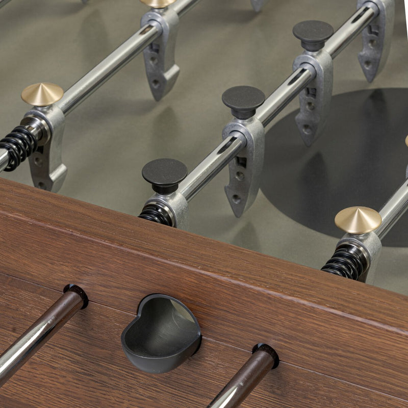 District Eight Foosball Table - Smoked Oak