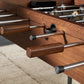 District Eight Foosball Table - Smoked Oak