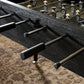 District Eight Foosball Table - Ebonized Oak