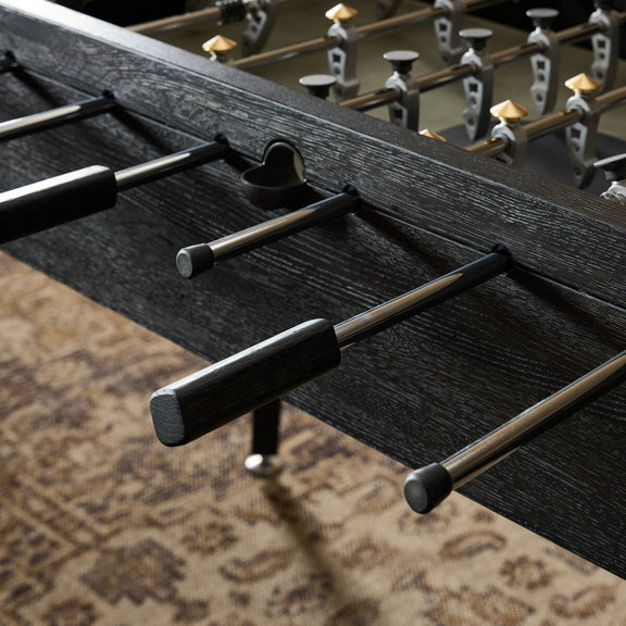 District Eight Foosball Table - Ebonized Oak