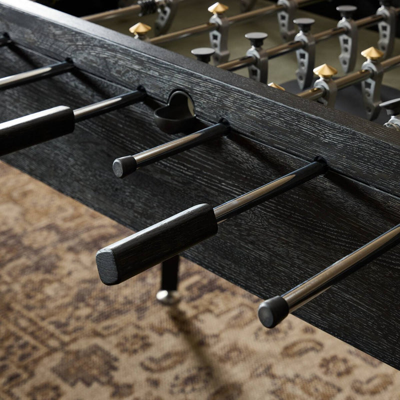 District Eight Foosball Table - Ebonized Oak