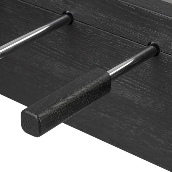 District Eight Foosball Table - Ebonized Oak
