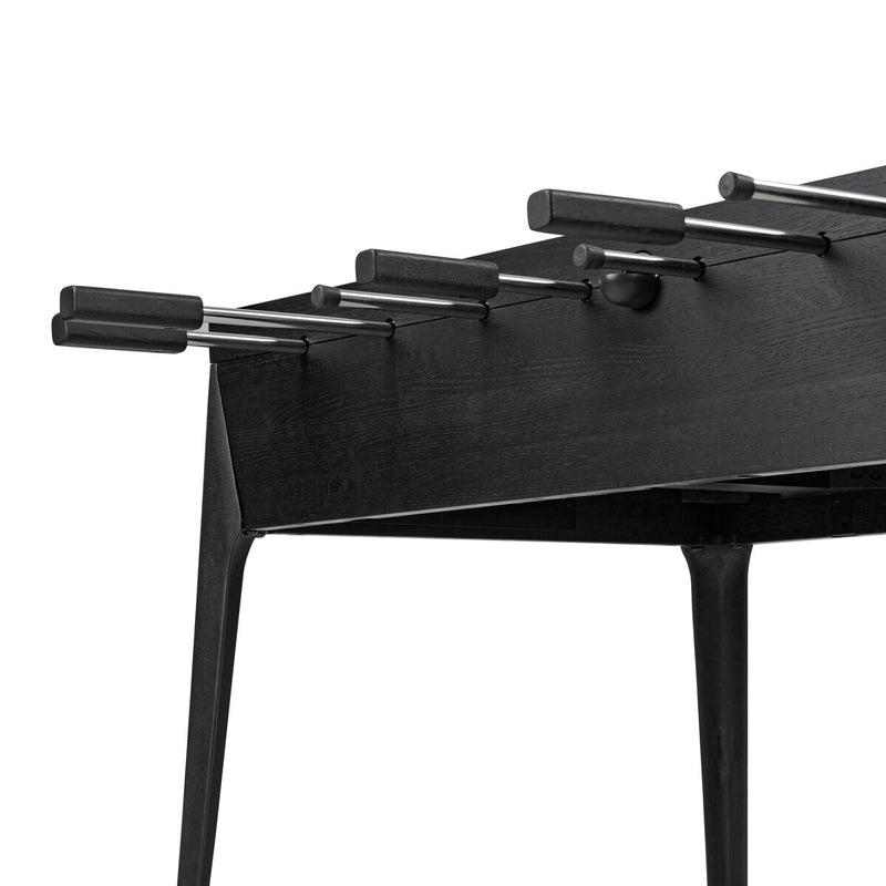 District Eight Foosball Table - Ebonized Oak