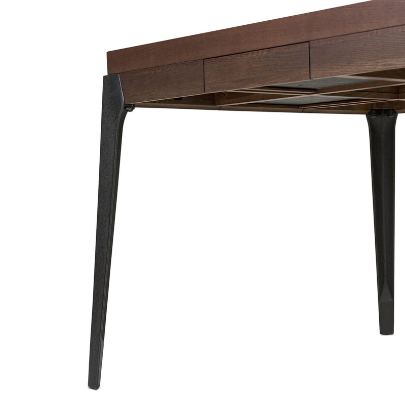 District Eight Mahjong Table - Smoked Oak