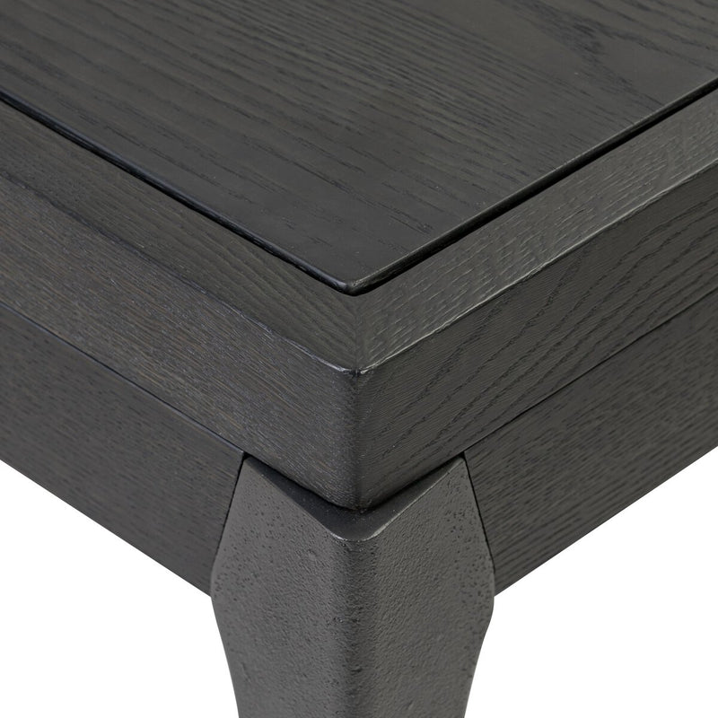 District Eight Mahjong Table - Ebonized Oak