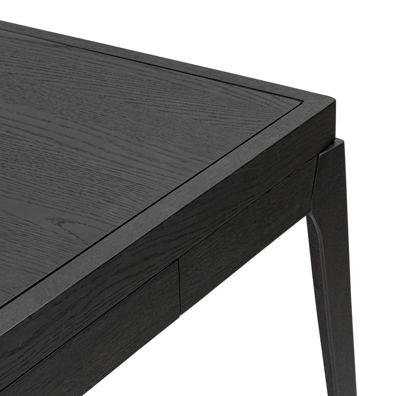 District Eight Mahjong Table - Ebonized Oak