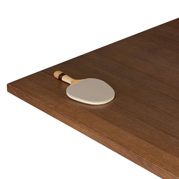 District Eight Ping Pong Table - Smoked Oak Veneer