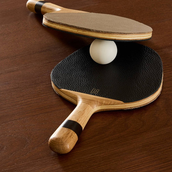 District Eight Ping Pong Table - Smoked Oak Veneer