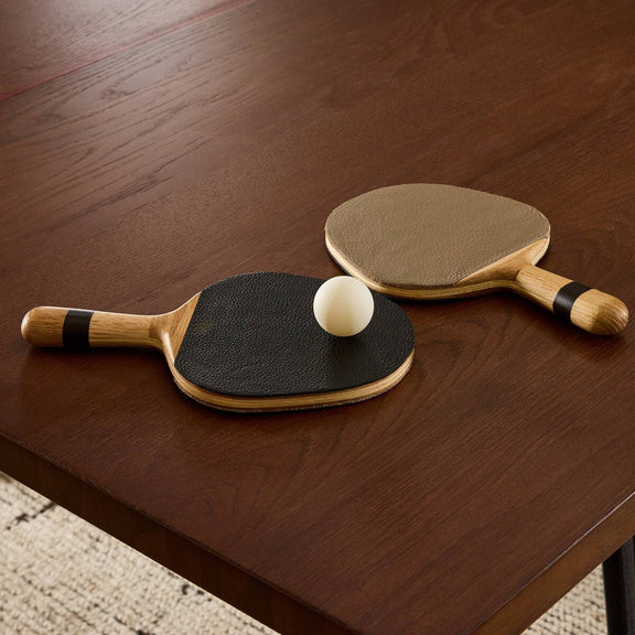 District Eight Ping Pong Table - Smoked Oak Veneer