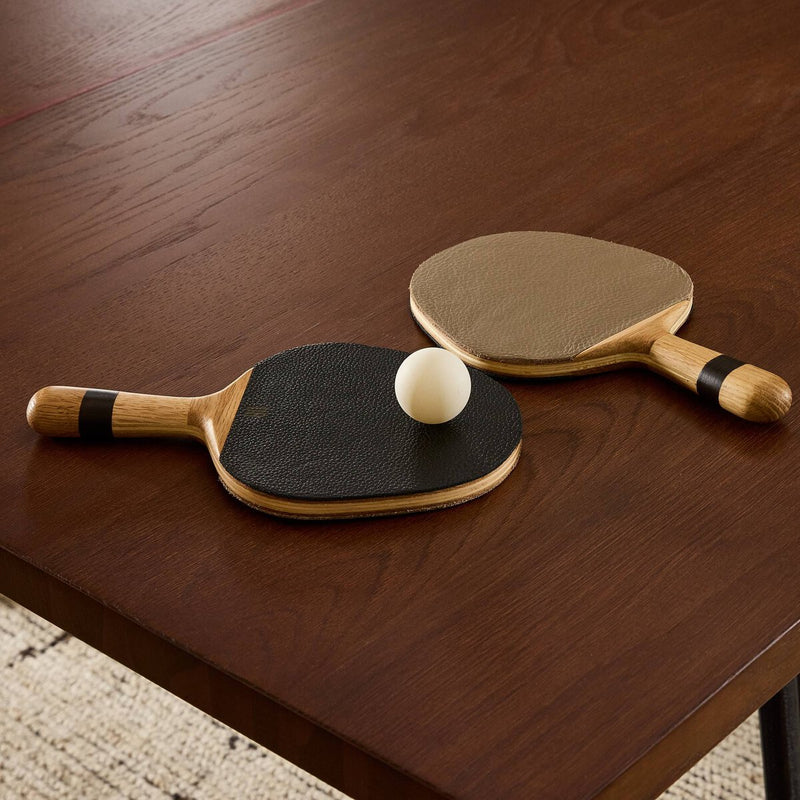 District Eight Ping Pong Table - Smoked Oak Veneer