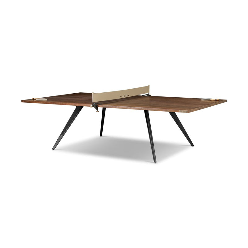 District Eight Ping Pong Table - Smoked Oak Veneer