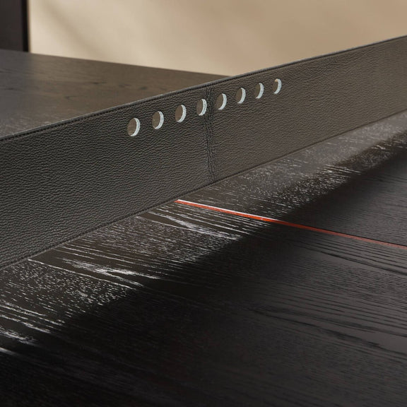 District Eight Ping Pong Table - Ebonized Oak Veneer