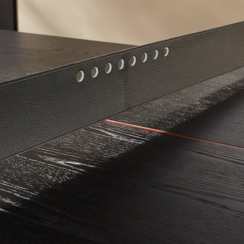 District Eight Ping Pong Table - Ebonized Oak Veneer