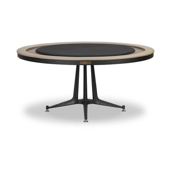 District Eight Poker Table - Smoked Oak