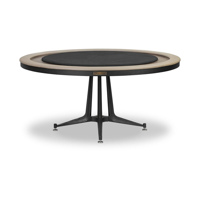District Eight Poker Table - Smoked Oak